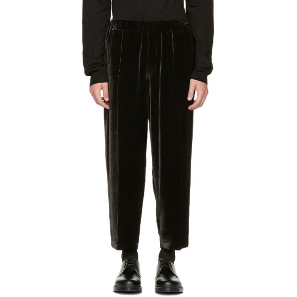 new 27-46 2019 men's clothing gd hair stylist fashion model show street corduroy casual pants plus size costumes, Black
new 27-46 2019 men's clothing gd hair stylist fashion model show street corduroy casual pants plus size costumes, Black