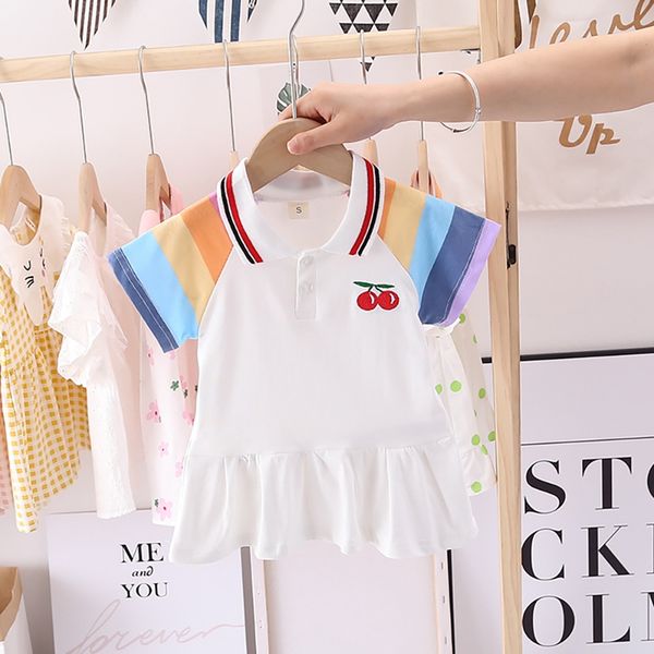 new lovely girls dress short sleeve cherry long section cute princess dress baby casual long, Red;yellow
new lovely girls dress short sleeve cherry long section cute princess dress baby casual long, Red;yellow