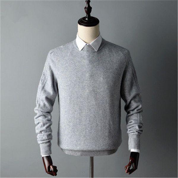 large size pure goat cashmere thick knit men england style half high collar pullover sweater solid color s-2xl, White;black
large size pure goat cashmere thick knit men england style half high collar pullover sweater solid color s-2xl, White;black