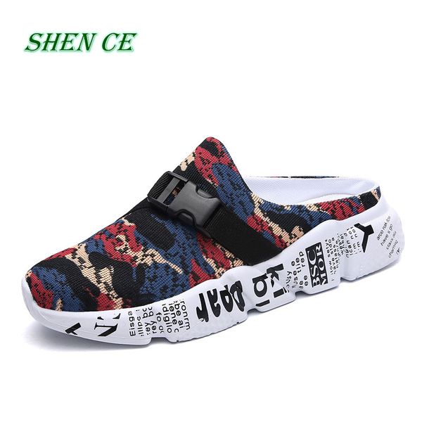 shen ce summer men shoes casual men slippers fashion slippers for breathable beach shoes male big size 39-46, Black
shen ce summer men shoes casual men slippers fashion slippers for breathable beach shoes male big size 39-46, Black