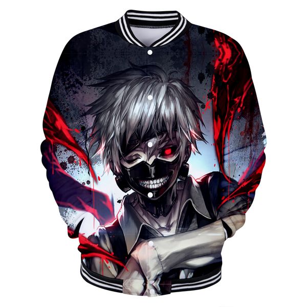 men's jackets tokyo ghoul animation role-playing street comfortable baseball jacket fashion long-sleeved casual, Black;brown
men's jackets tokyo ghoul animation role-playing street comfortable baseball jacket fashion long-sleeved casual, Black;brown