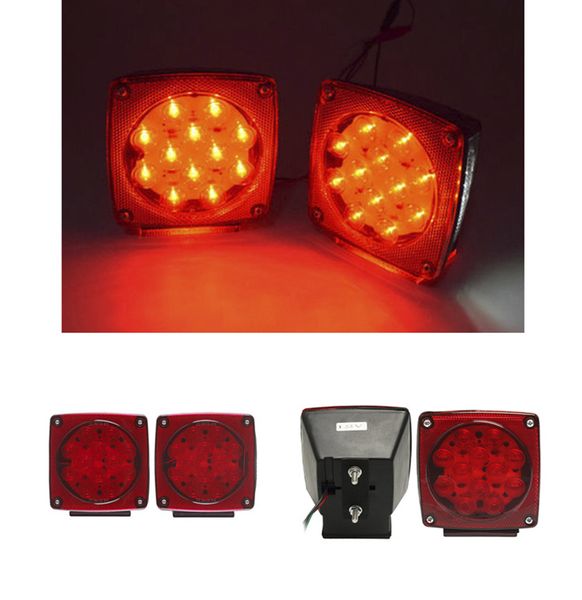 12v car 12led tail brake fog light red square trailer taillight truck trailer hitch super bright
12v car 12led tail brake fog light red square trailer taillight truck trailer hitch super bright