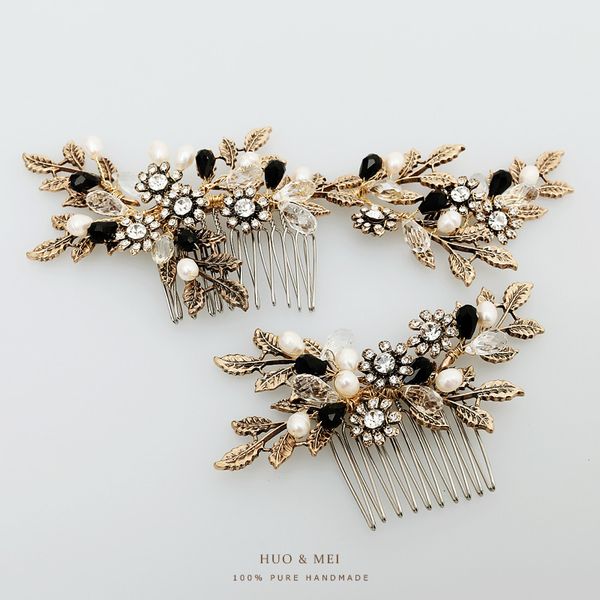 s870 npason bride hair comb pure manual hair decorate wedding dress ornaments golden headwear insert comb, Golden;white
s870 npason bride hair comb pure manual hair decorate wedding dress ornaments golden headwear insert comb, Golden;white