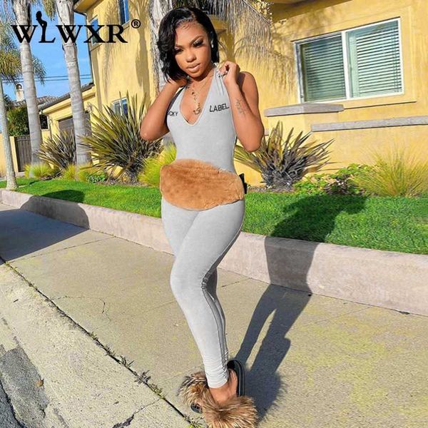 women's jumpsuits & rompers wlwxr streetwear bodycon summer ladies jumpsuit women solid sleeveless backless fitness black female, Black;white
women's jumpsuits & rompers wlwxr streetwear bodycon summer ladies jumpsuit women solid sleeveless backless fitness black female, Black;white