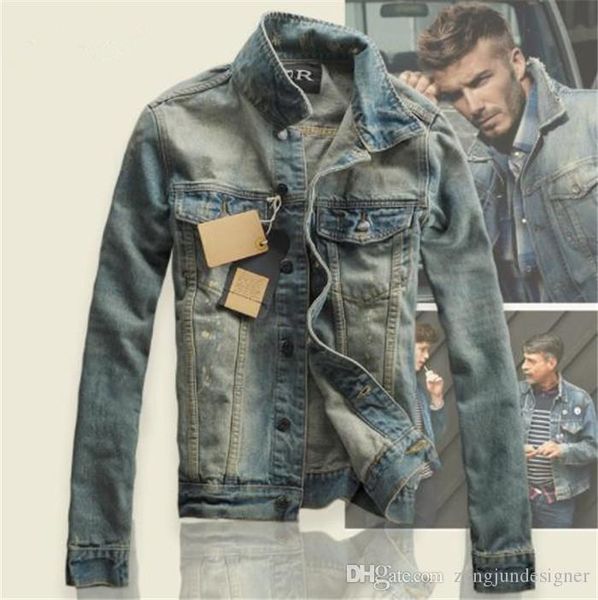 mens autumn designer slim jeans jackets lapel neck long sleeve homme clothing fashion style casual apparel, Black;brown
mens autumn designer slim jeans jackets lapel neck long sleeve homme clothing fashion style casual apparel, Black;brown