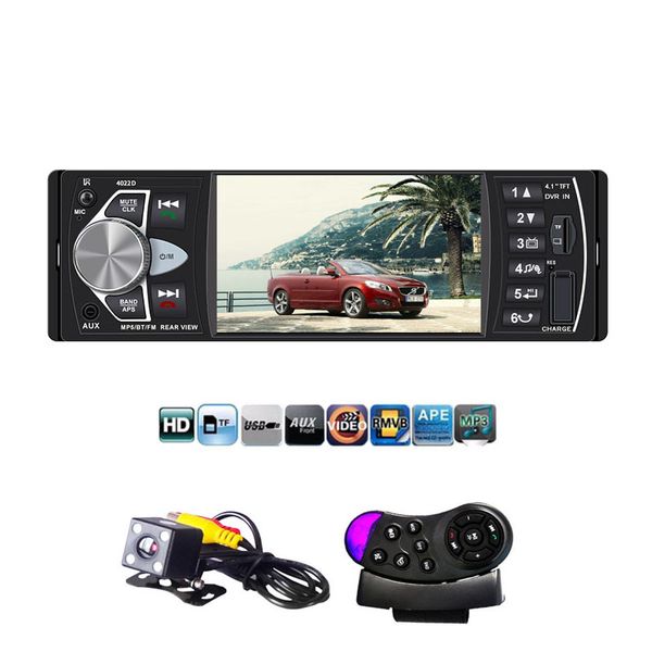 1 din 4 inch car stereo remote control mp5 bluetooth mp3 player rearview camera pantalla estereo auto audio radio usb tf aux
1 din 4 inch car stereo remote control mp5 bluetooth mp3 player rearview camera pantalla estereo auto audio radio usb tf aux