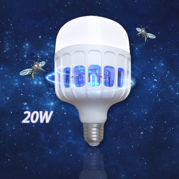 20w anti mosquito light bulbs repellent bug zapper insect killer night lamp 2 in 1bulb e27 led mosquito killer ac 175v-220v
20w anti mosquito light bulbs repellent bug zapper insect killer night lamp 2 in 1bulb e27 led mosquito killer ac 175v-220v