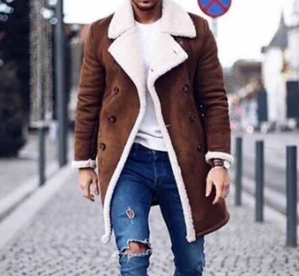 3xl 2020 new men clothing fashion korean slim plus vesvet trench coat autumn winter stylist leisure plus size overcoat, Tan;black
3xl 2020 new men clothing fashion korean slim plus vesvet trench coat autumn winter stylist leisure plus size overcoat, Tan;black