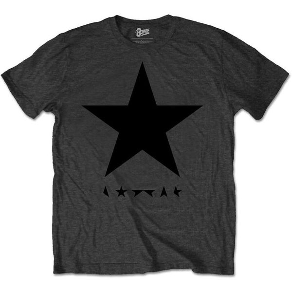 david bowie 'blackstar (black star on grey)' t-shirt - new & official summer t shirts, White;black
david bowie 'blackstar (black star on grey)' t-shirt - new & official summer t shirts, White;black