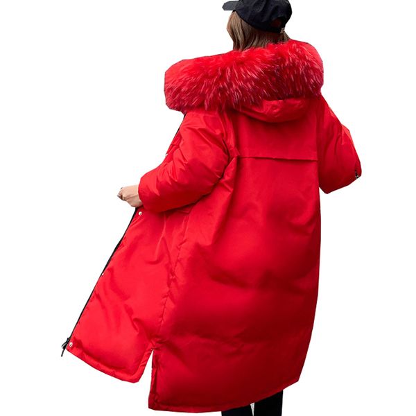 fashion woman female winter down jacket parka long 2019 winter outfit cultivate morality heavy hair thickening jacket 8610, Tan;black
fashion woman female winter down jacket parka long 2019 winter outfit cultivate morality heavy hair thickening jacket 8610, Tan;black