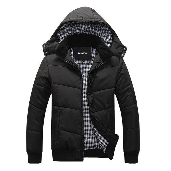 2019 new winter cotton warm jacket parka for men autumn black casual stand collar coat male hat detachable thick clothes man wfy
2019 new winter cotton warm jacket parka for men autumn black casual stand collar coat male hat detachable thick clothes man wfy