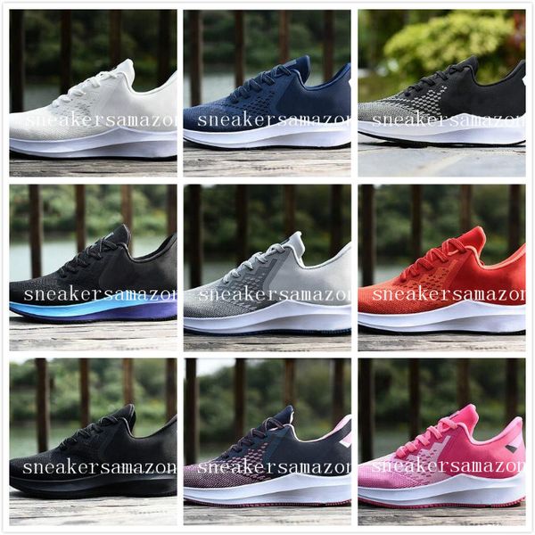 2019 дизайнер мужчины женщины Zoom Vomero W6 дышащая чистая марля кроссовки lunar Zoom Pegasus Zapat