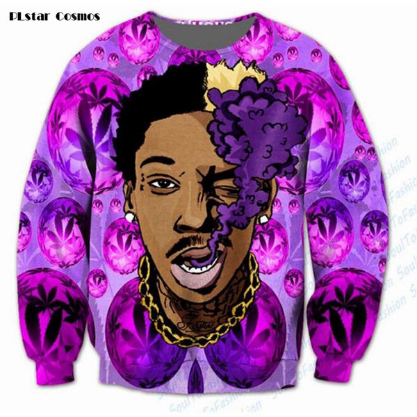 plstar cosmos new punk hip hop dizzy arts wiz khalifa 3d sweatshirt women/men pullovers hoodies outerwear casual loose, Black
plstar cosmos new punk hip hop dizzy arts wiz khalifa 3d sweatshirt women/men pullovers hoodies outerwear casual loose, Black