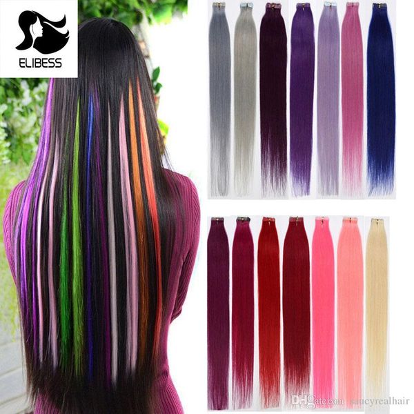 7a tape in human hair extensions tape hair 40pcs remy brazilian straight hair 10 colors grey# pink# purple# green# red# yelllow# blue# 60#, Black
7a tape in human hair extensions tape hair 40pcs remy brazilian straight hair 10 colors grey# pink# purple# green# red# yelllow# blue# 60#, Black