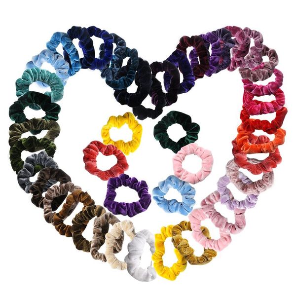 hair scrunchies velvet hair bands 47 piece women's or girls' jewelry multicoloured scrunchies velvet elastic band, Brown
hair scrunchies velvet hair bands 47 piece women's or girls' jewelry multicoloured scrunchies velvet elastic band, Brown