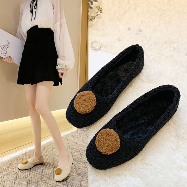 women korean shoes all-match female footwear loafers fur autumn bow-knot women's moccasins casual sneaker round toe slip-on, Black
women korean shoes all-match female footwear loafers fur autumn bow-knot women's moccasins casual sneaker round toe slip-on, Black