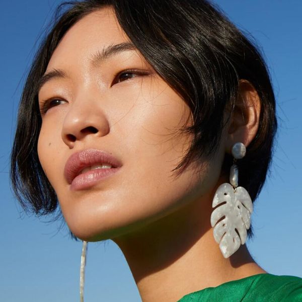 aensoa new trendy 2019 new arrival white leaf drop earring fashion boho acrylic vintage statement long earrings party jewelry, Silver
aensoa new trendy 2019 new arrival white leaf drop earring fashion boho acrylic vintage statement long earrings party jewelry, Silver