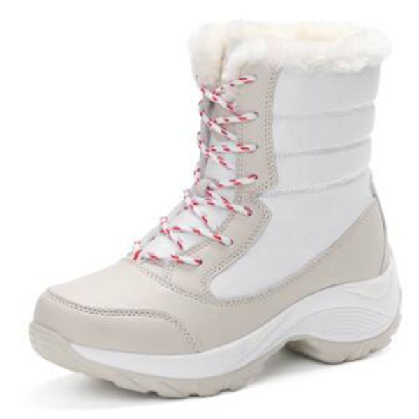 2019 winter new plus velvet high-students with versatile waterproof snow boots women's tide cotton shoes mx200324, Black
2019 winter new plus velvet high-students with versatile waterproof snow boots women's tide cotton shoes mx200324, Black