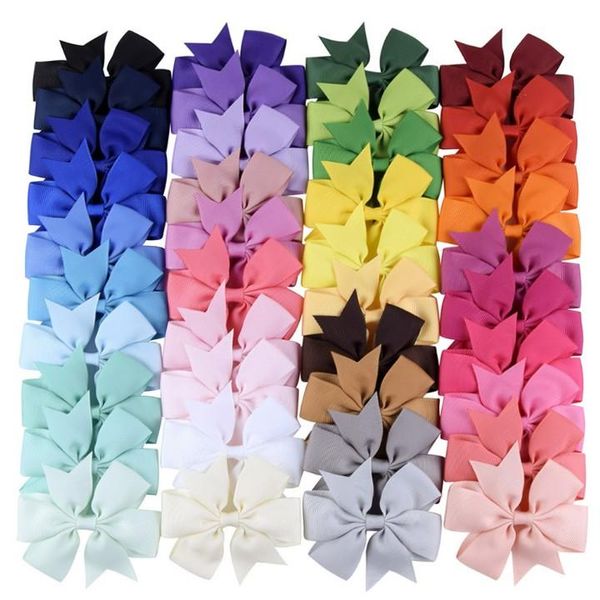 40 colors baby girls ins pretty swallow tail bow hair clips childrens american style fashion ribbon hairpins solid cute barrettes, Slivery;white
40 colors baby girls ins pretty swallow tail bow hair clips childrens american style fashion ribbon hairpins solid cute barrettes, Slivery;white