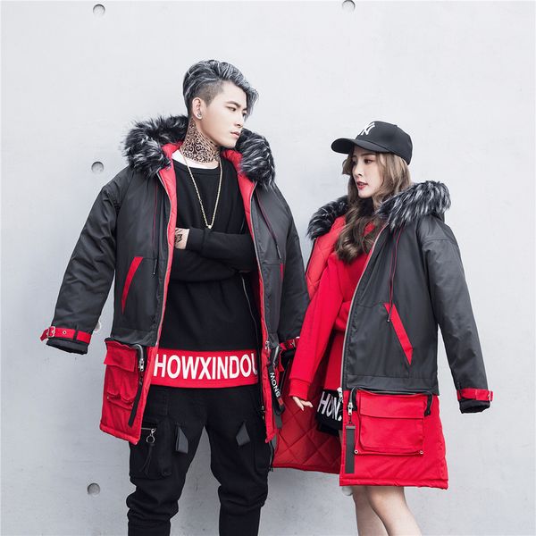 men's down & parkas 2021 winter jackets men casual hip hop streetwear thick long coats fashion parka male jacket us size dg320, Black
men's down & parkas 2021 winter jackets men casual hip hop streetwear thick long coats fashion parka male jacket us size dg320, Black