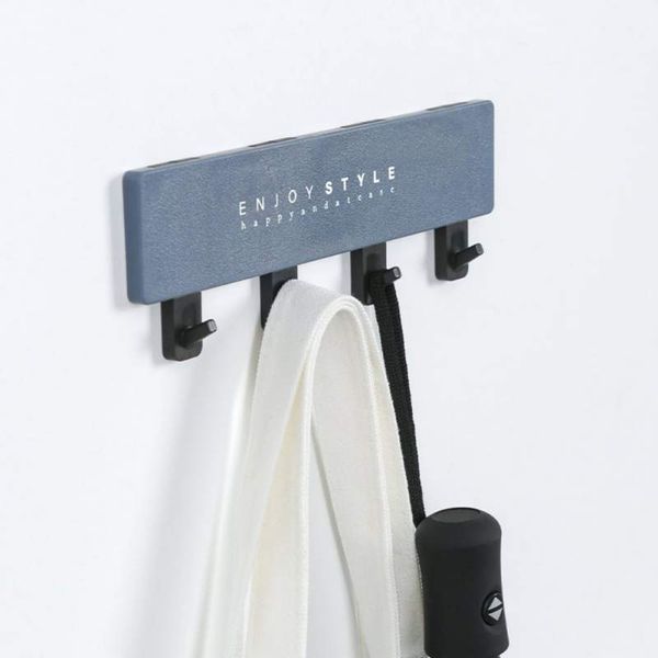 household self-adhesive bathroom wall-mounted coat rack nail-hook key holder hat towel decorative bags hook
household self-adhesive bathroom wall-mounted coat rack nail-hook key holder hat towel decorative bags hook