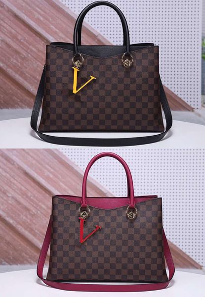 3a quality riverside women monogrram canvas shoulder handbags n40050 genuine leather commuter bags female wallet crossbody bag with box, Black
3a quality riverside women monogrram canvas shoulder handbags n40050 genuine leather commuter bags female wallet crossbody bag with box, Black