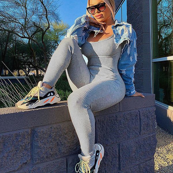 ribbed solid casual sportwear rompers women jumpsuit backless sleeveless fitness streetwear jumpsuits elastic outfit 2020 summer, Black;white
ribbed solid casual sportwear rompers women jumpsuit backless sleeveless fitness streetwear jumpsuits elastic outfit 2020 summer, Black;white