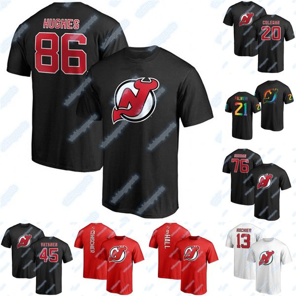 Нью-Джерси Дэвилз Хоккей TShirt 86 Джек Хьюз 9 Тейлор Холл 13 Нико Hischier 76 P.K. Subban 21 Палмьр
Нью-Джерси Дэвилз Хоккей TShirt 86 Джек Хьюз 9 Тейлор Холл 13 Нико Hischier 76 P.K. Subban 21 Палмьр