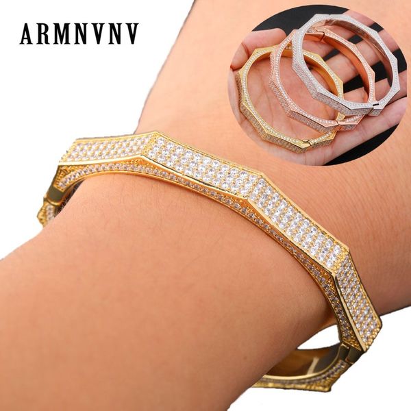 armnvnv hip hop full cz men polygon bangle iced out zirconia bling bracelet men gold silver rose gold color bangle jewelry gift, Black
armnvnv hip hop full cz men polygon bangle iced out zirconia bling bracelet men gold silver rose gold color bangle jewelry gift, Black