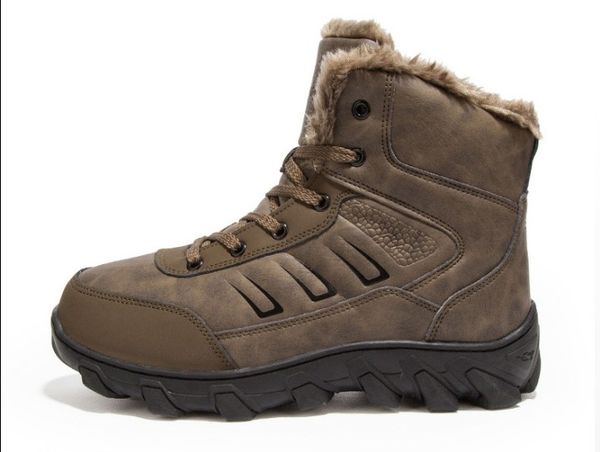 2018 snow boots mens outdoor plush boots cashmere coldproof boots for man and climbing shoes zy854, Black
2018 snow boots mens outdoor plush boots cashmere coldproof boots for man and climbing shoes zy854, Black