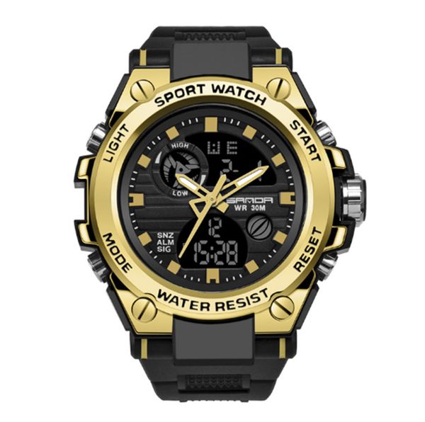 2019 european and american fashion men and women new multi-function waterproof electronic watch outdoor sports watch ing, Slivery;brown
2019 european and american fashion men and women new multi-function waterproof electronic watch outdoor sports watch ing, Slivery;brown