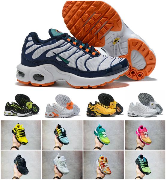 2019 designer toddler kids mercurial tn breathable tn plus rainbow mesh running sneakers tns children pour enfants athletic sport trainers
2019 designer toddler kids mercurial tn breathable tn plus rainbow mesh running sneakers tns children pour enfants athletic sport trainers