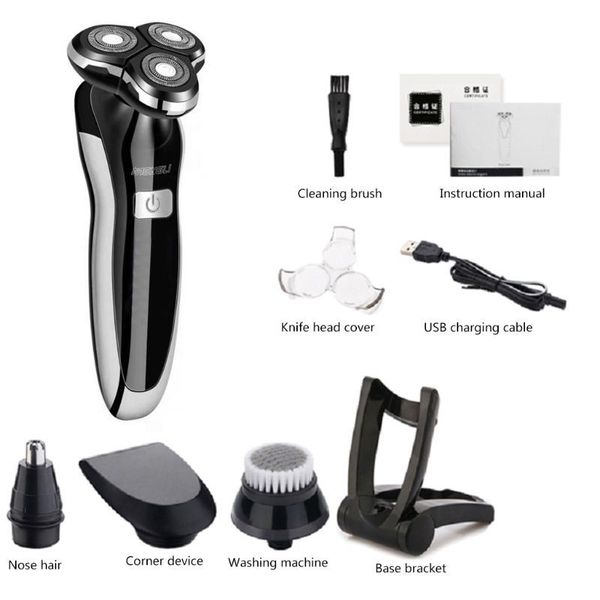 1 set electric dry wet shaver digital lcd display floating rotary heads razor
1 set electric dry wet shaver digital lcd display floating rotary heads razor
