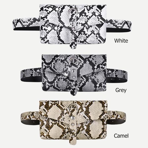 fashion rivet decor shoulder bag for women snake print messenger handbags waist fanny belt packs pu leather crossbody chest bags
fashion rivet decor shoulder bag for women snake print messenger handbags waist fanny belt packs pu leather crossbody chest bags