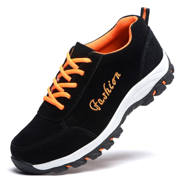england style men fashion large size steel toe cap working safety shoes non-slip platform sneaker soft leather security boots, Black
england style men fashion large size steel toe cap working safety shoes non-slip platform sneaker soft leather security boots, Black