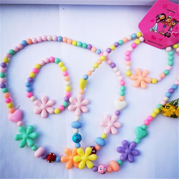 cute sweet candy color kids jewelry 2pcs children necklace bracelet sets for girl gift multicolor choose wholesale tfj639, Red;brown
cute sweet candy color kids jewelry 2pcs children necklace bracelet sets for girl gift multicolor choose wholesale tfj639, Red;brown