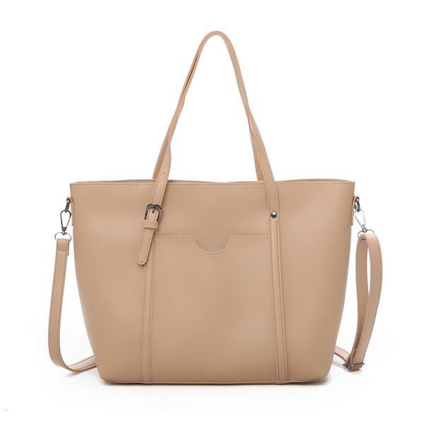

women handbags pu cross body shoulder bag casual handbag briefcase capacity fashion bags black brown khaki mixed color high quality