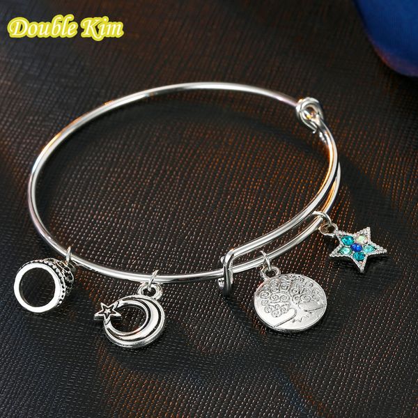 cat clover resizable alloy pendant push-pull iron ring bangles jewelry silver color bracelet friendship bangle gifts for woman, Black
cat clover resizable alloy pendant push-pull iron ring bangles jewelry silver color bracelet friendship bangle gifts for woman, Black