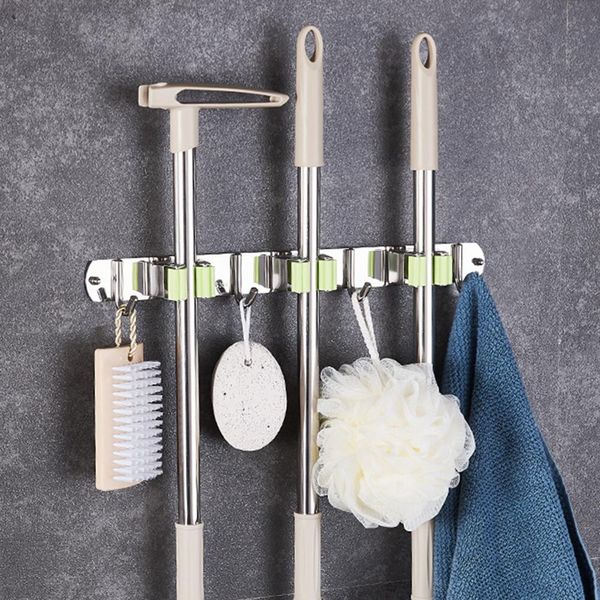 1/2/3/4/5 hook wall mounted mop organizer holder brush broom hanger storage rack hooks
1/2/3/4/5 hook wall mounted mop organizer holder brush broom hanger storage rack hooks