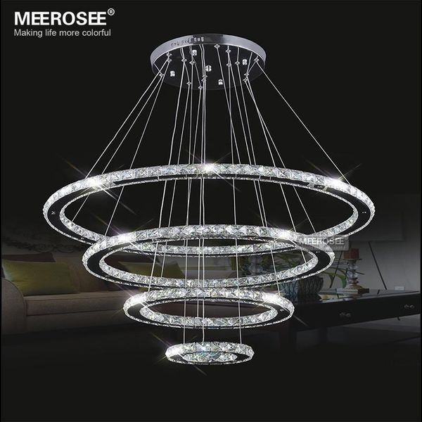 meerosee led chandelier modern stainless steel crystal light led kroonluchter hanging lamp 4 rings diy design diamond chandelier
meerosee led chandelier modern stainless steel crystal light led kroonluchter hanging lamp 4 rings diy design diamond chandelier