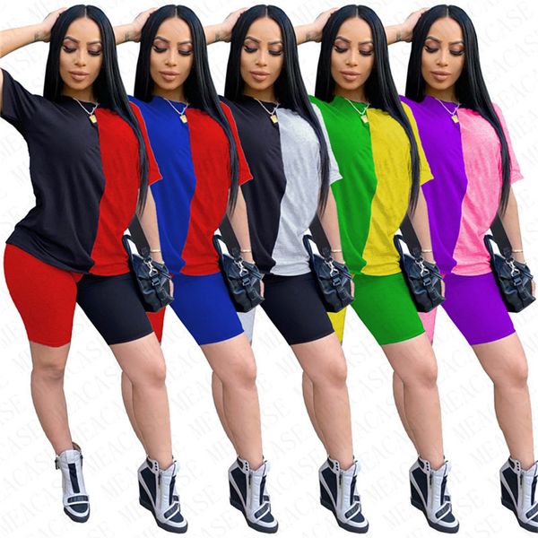 letters printed fashion women tracksuit clothes shorts sets two piece t-shirt + shorts brand outfits casual summer patchwork s-xxl nk7101, Gray
letters printed fashion women tracksuit clothes shorts sets two piece t-shirt + shorts brand outfits casual summer patchwork s-xxl nk7101, Gray