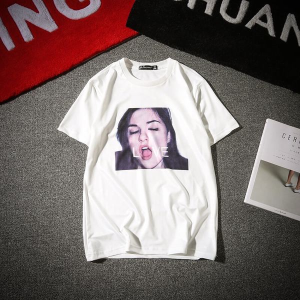19ss summer fashion ladies love you short-sleeved t-shirt men's personality fun printing letters casual large size t-shirt 1688tx1, White
19ss summer fashion ladies love you short-sleeved t-shirt men's personality fun printing letters casual large size t-shirt 1688tx1, White