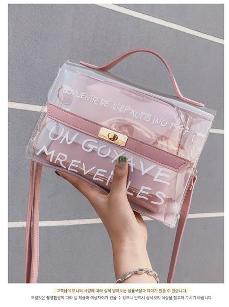design women transparent bag clear pvc jelly small tote messenger bags female crossbody shoulder bags
design women transparent bag clear pvc jelly small tote messenger bags female crossbody shoulder bags