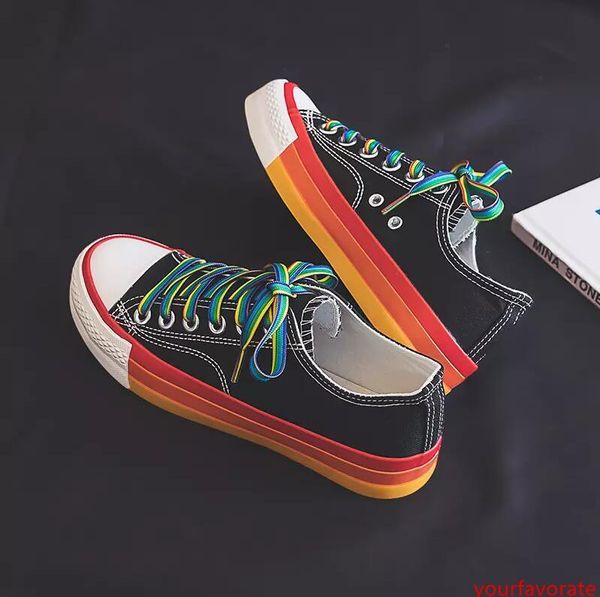 2019 casual shoes mens for womens canvas rainbow designer shoes comfortable jogging hiking women sports shoes size 36-44
2019 casual shoes mens for womens canvas rainbow designer shoes comfortable jogging hiking women sports shoes size 36-44