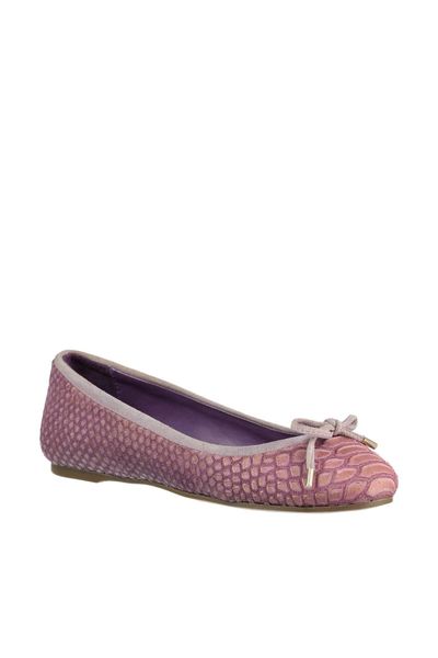 pearl genuine leather purple women 's ballerina 120118195429, Black