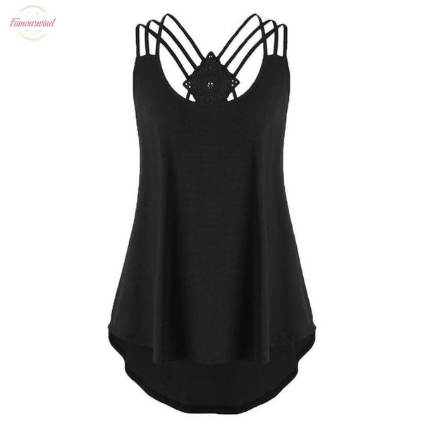 2020 ladies bandages sleeveless vest high low tank notes strappy tank new arrival shirt summer for women, White
2020 ladies bandages sleeveless vest high low tank notes strappy tank new arrival shirt summer for women, White