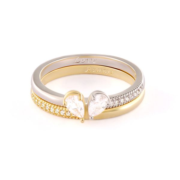 romad big cubic zirconia couple rings wedding engagement rings for women men crystal ring set love heart jewelry party gifts r40, Slivery;golden
romad big cubic zirconia couple rings wedding engagement rings for women men crystal ring set love heart jewelry party gifts r40, Slivery;golden