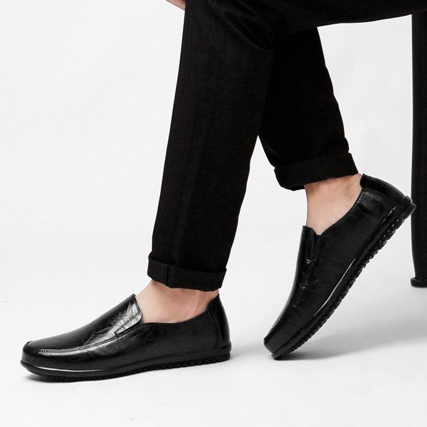 plus size 36-56 summer genuine leather mens breathable shoes casual men loafers hollow driving shoes slip on moccasin w5, Black
plus size 36-56 summer genuine leather mens breathable shoes casual men loafers hollow driving shoes slip on moccasin w5, Black