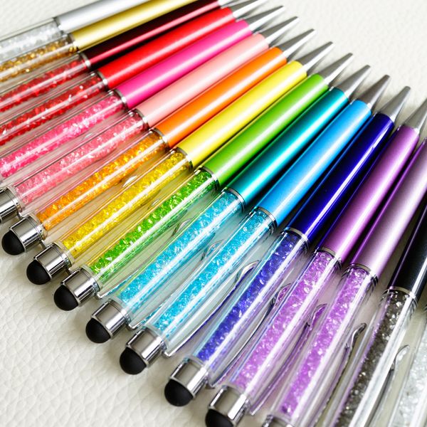 wholesale 20 pcs/lot high-texture crystal stylus pen capacitive screen touch pen for support print, Blue;orange
wholesale 20 pcs/lot high-texture crystal stylus pen capacitive screen touch pen for support print, Blue;orange