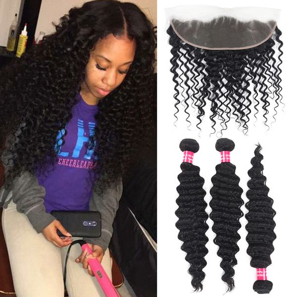 9a бразильский человеческих волос глубокая волна 3 пучки с 13x4 уха до уха кружева фронтальная закрытие прямой объемная волна свободная волн, Black
9a бразильский человеческих волос глубокая волна 3 пучки с 13x4 уха до уха кружева фронтальная закрытие прямой объемная волна свободная волн, Black